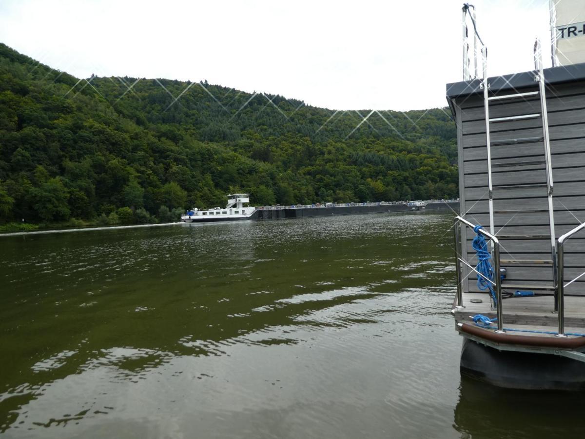 Hausboot Moselrose In Poelich Otel Polich Dış mekan fotoğraf