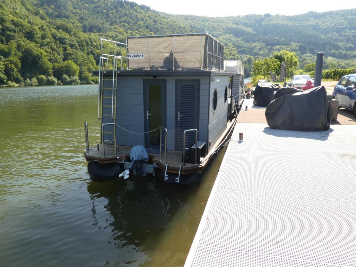 Hausboot Moselrose In Poelich Otel Polich Dış mekan fotoğraf